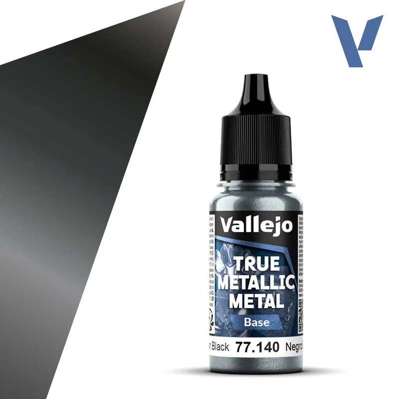 77140 True Metallic Metal Base Negro Obsidiana