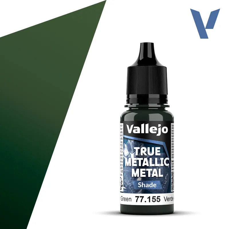 77155 True Metallic Metal Shade Verde Ambar