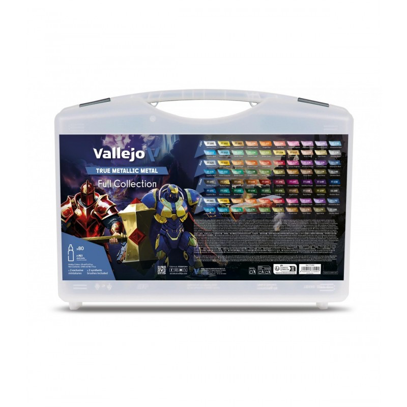 77250 True Metallic Metal Maleta  (80 colores)