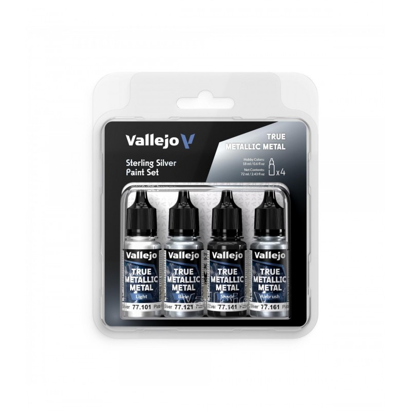 77251 True Metallic Metal Set Plata de ley