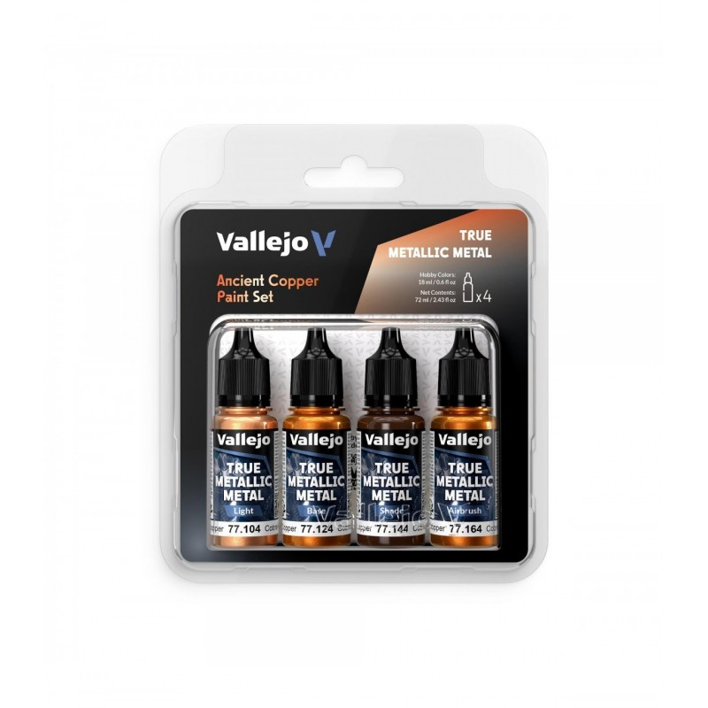 77253 True Metallic Metal Set Cobre Antiguo