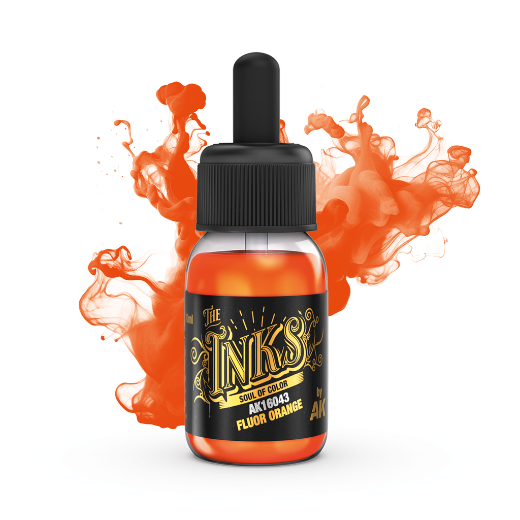 AK16043 FLUOR ORANGE - The INKS 30ml