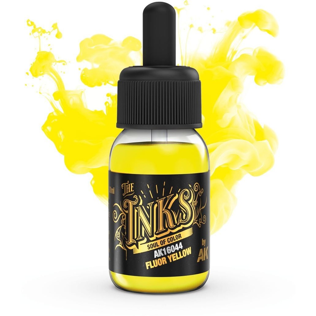 AK16044 FLUOR YELLOW - The INKS 30ml