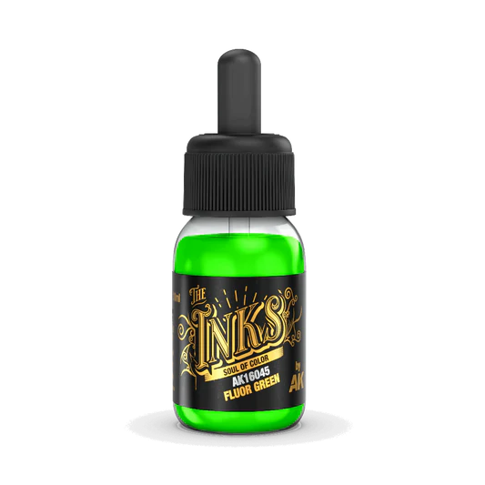 AK16045 FLUOR GREEN - The INKS 30ml