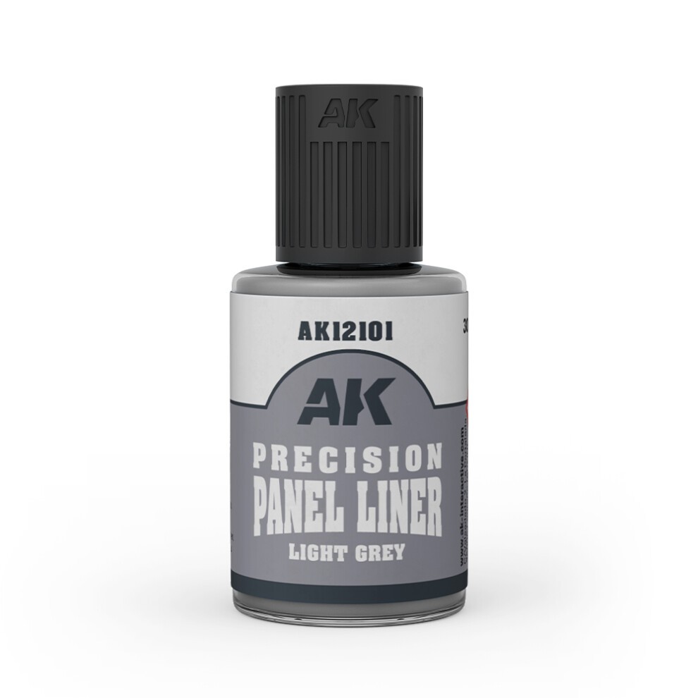 AK12101 GLUE PRECISION PANELINER - LIGHT GREY 30ml