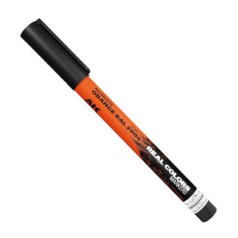 RCM005 AK REAL COLORS MARKERS ORANGE RAL2004