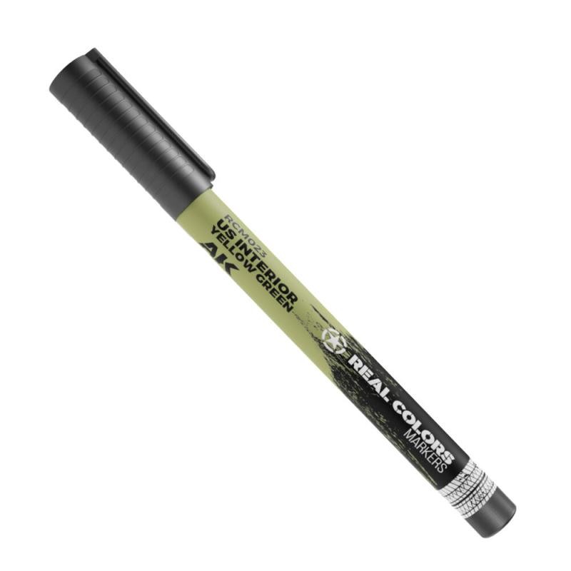 RCM023 AK REAL COLORS MARKERS US INTERIOR YELLOW GREEN