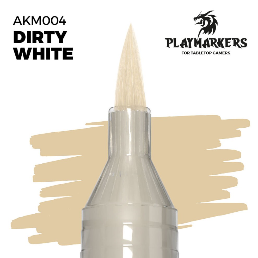 [AKM004]  AKM004 Playmarker Dirty White 