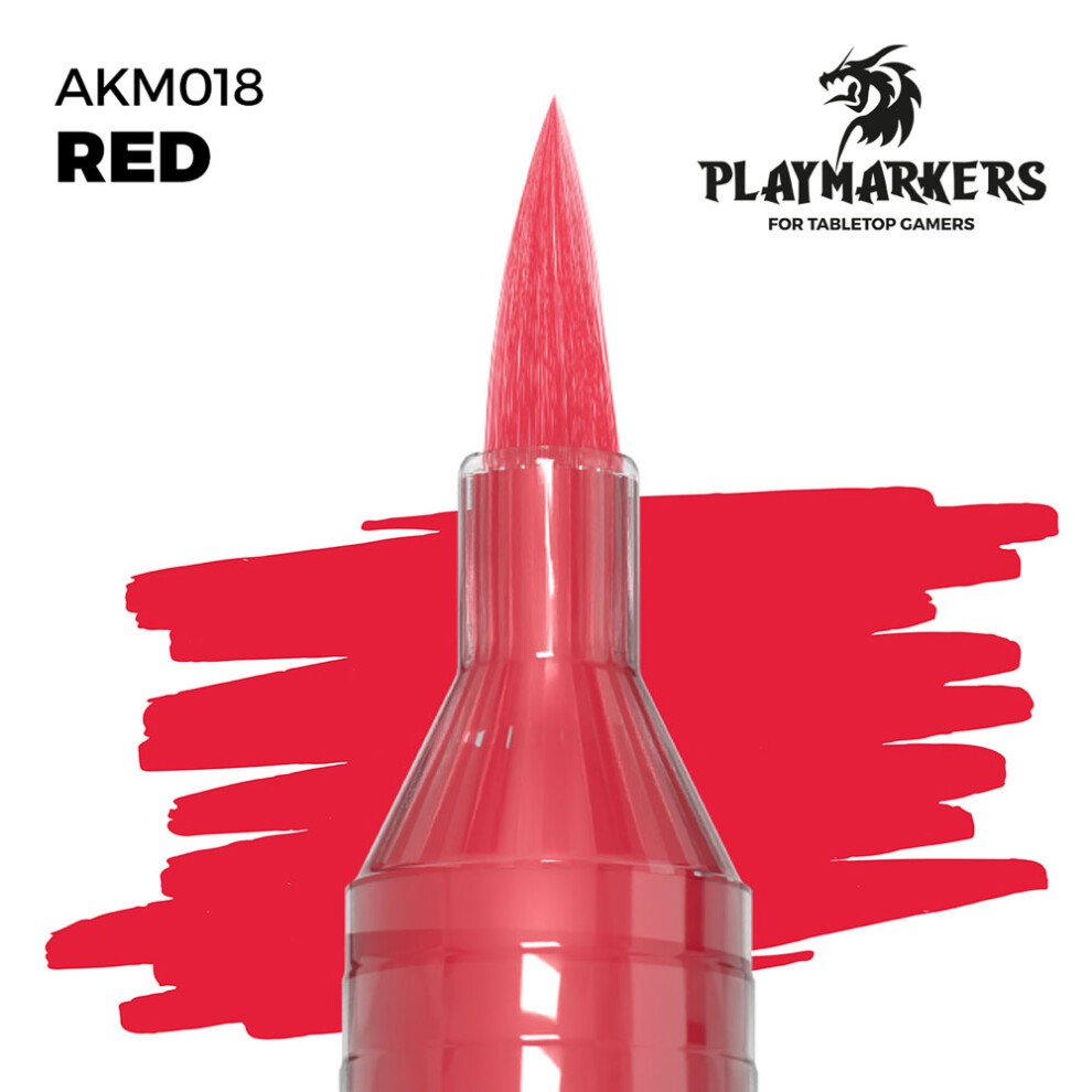  AKM018 Playmarker Red 