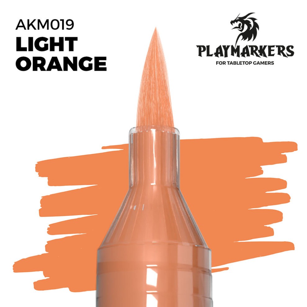  AKM019 Playmarker Light Orange 