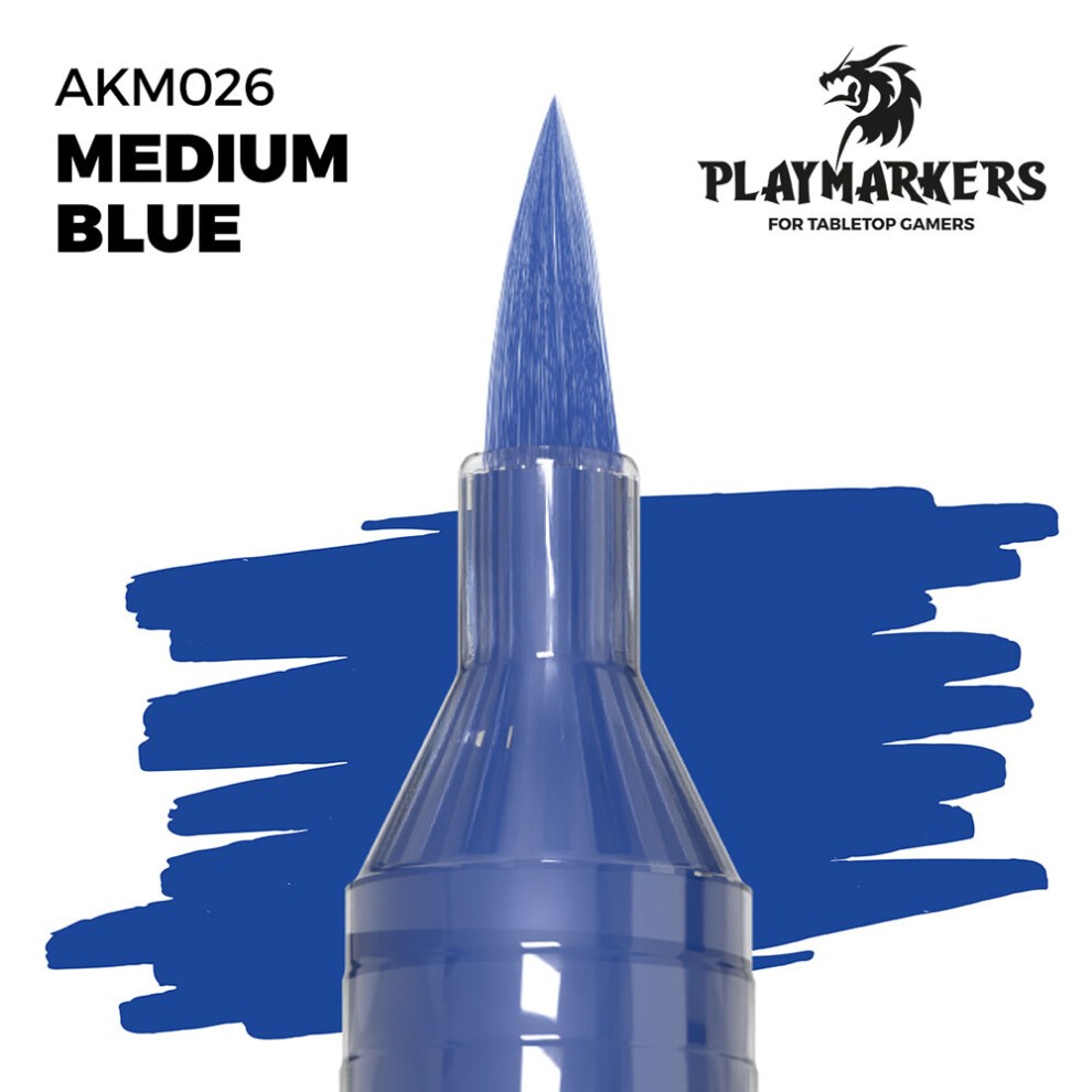  AKM026 Playmarker Medium Blue 