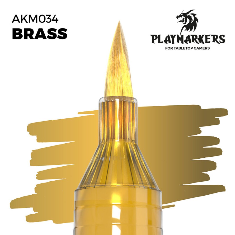  AKM034 Playmarker Brass 