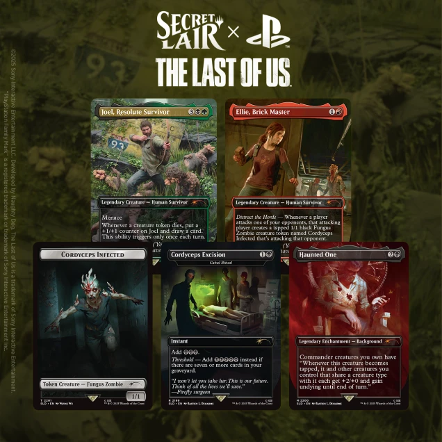 MTG  Secret Lair  PlayStation Superdrop The Last of Us: Part I (Non-Foil)  EN 