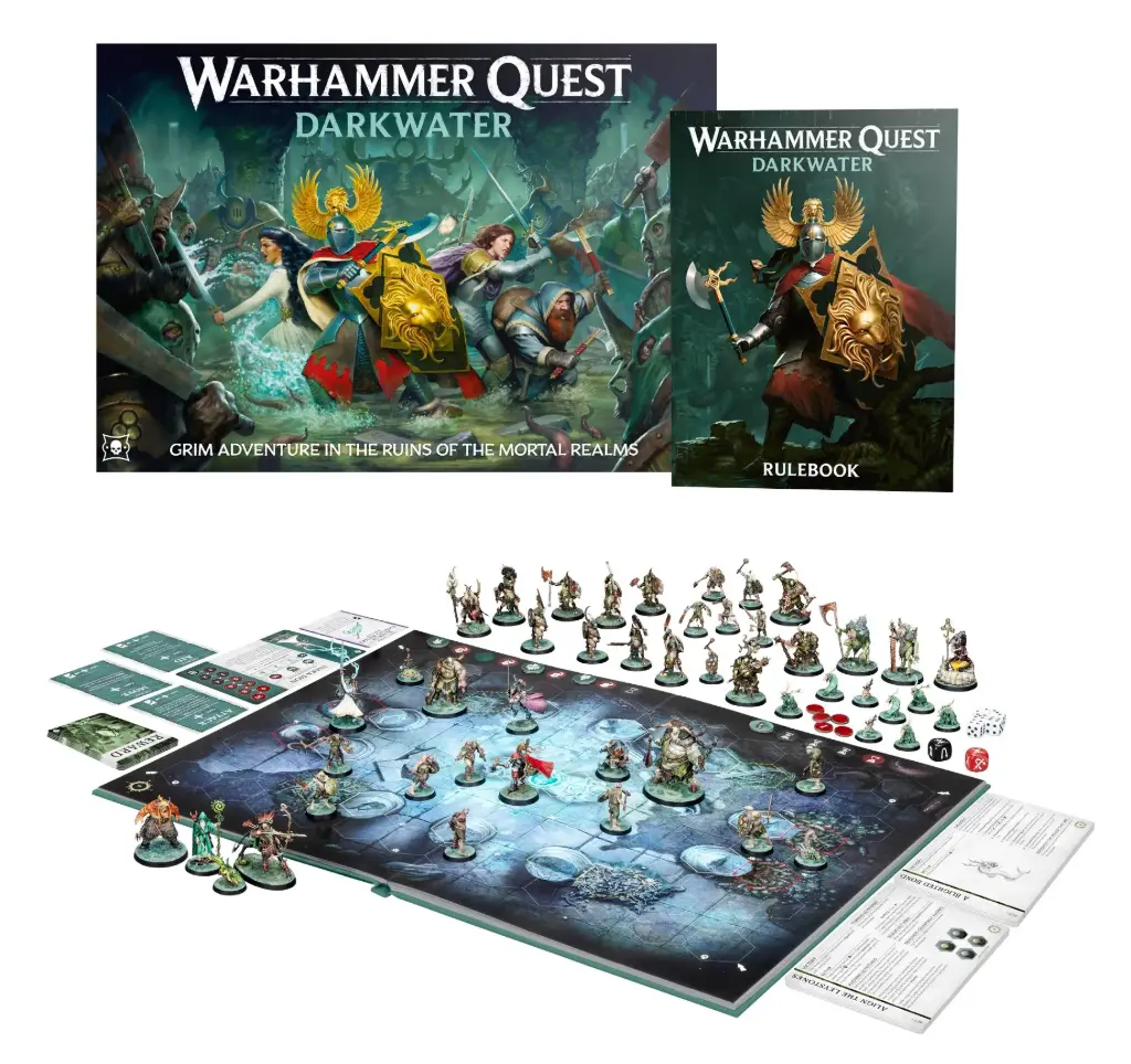 [WQ-09] (Reposición) Warhammer Quest: Darkwater (Español)