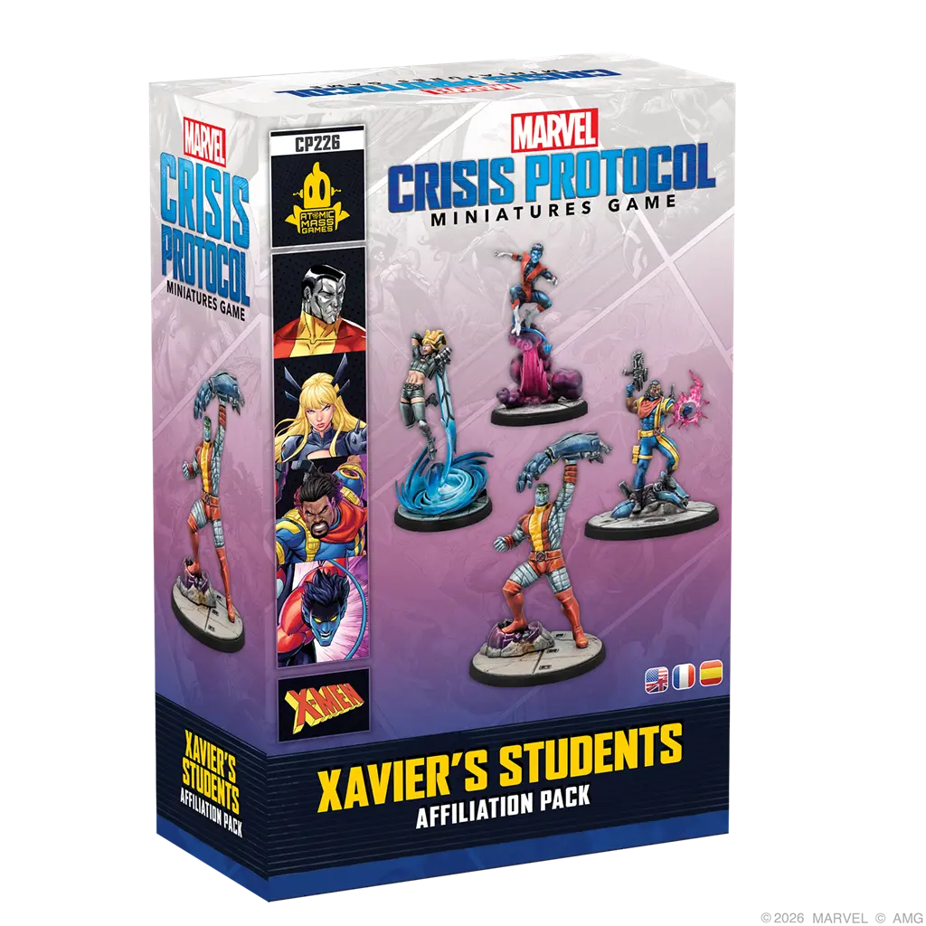 (Preventa) Marvel Crisis Protocol: MCP: Xavier’s Students Affiliation Pack 