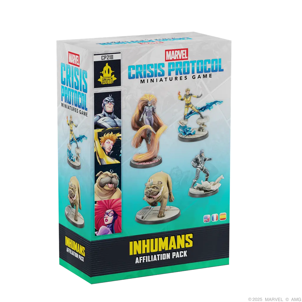 (Preventa) Marvel Crisis Protocol: Inhumans Affiliation Pack