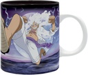 Taza One Piece Luffy contra Kaidou