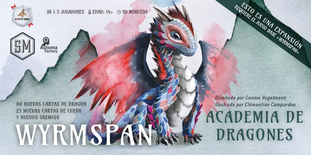Wyrmspan: Academia de dragones