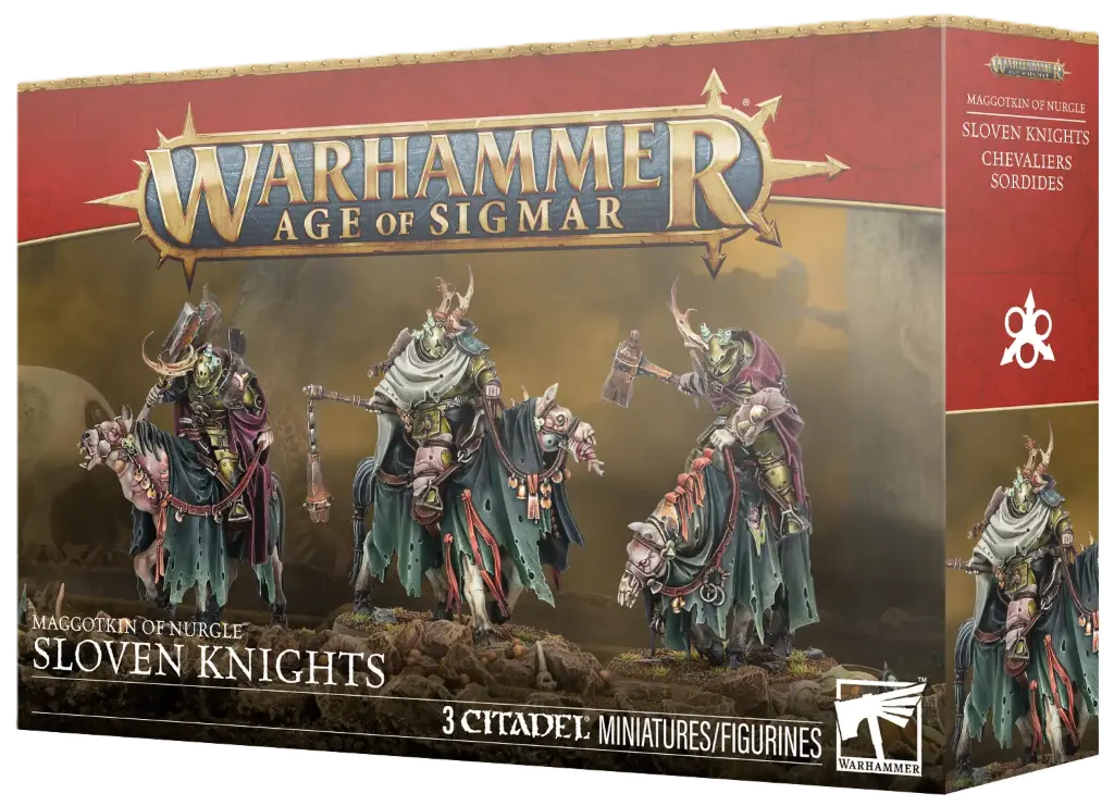 [83-114] Maggotkin Of Nurgle: Cabelleros Desgarbados