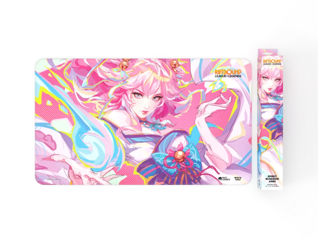 Riftbound: League of Legends TCG  Spiritforged Playmat: Spirit Blossom Ahri