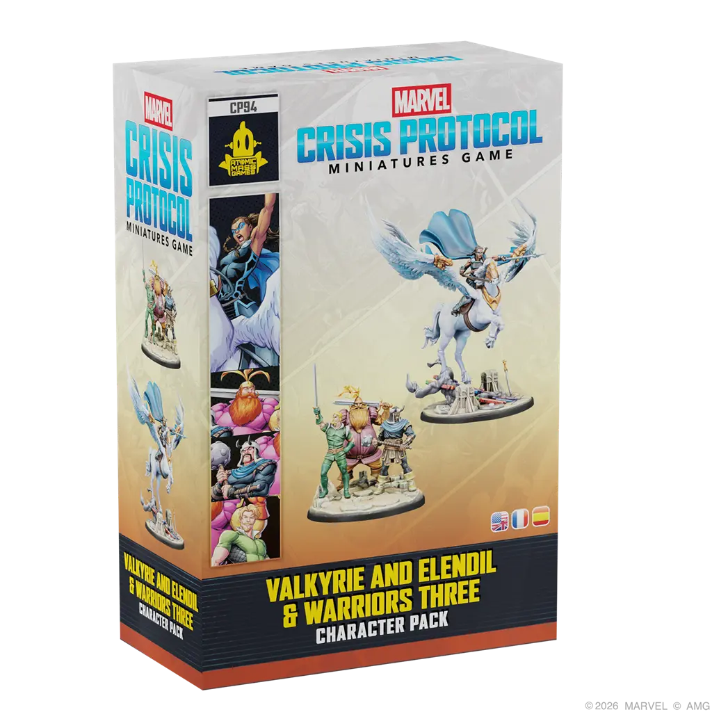 (Preventa) Marvel Crisis Protocol: Valkyrie on Elendil & Warriors Three