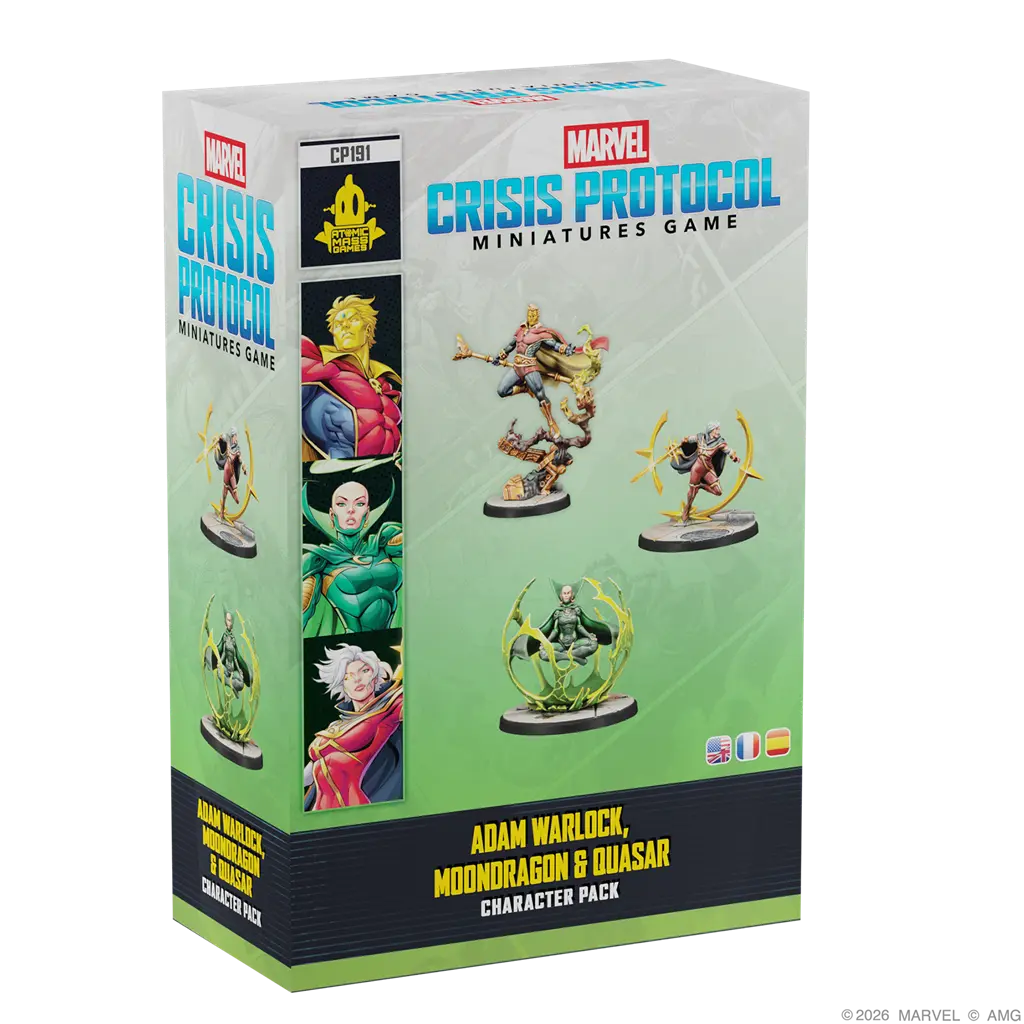 (Preventa) Marvel Crisis Protocol: Adam Warlock, Moondragon & Quasar
