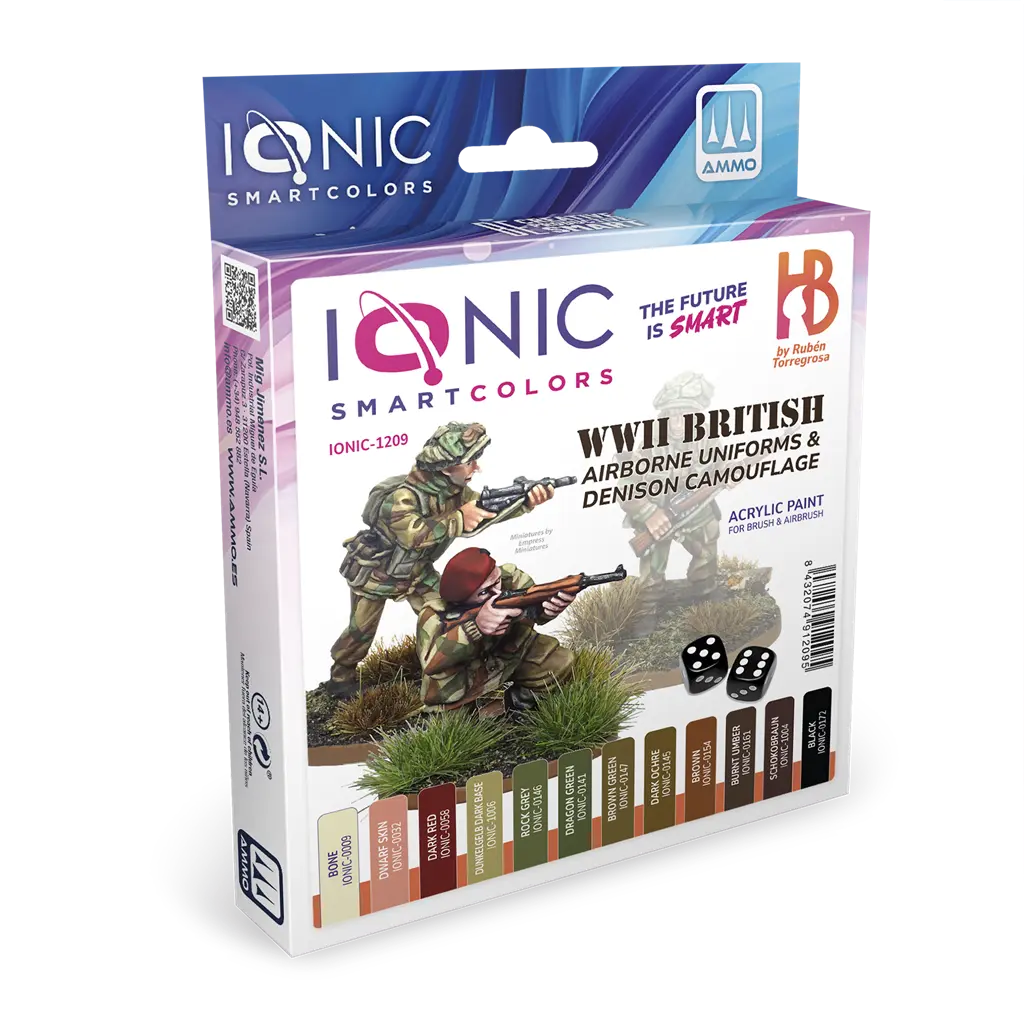 IONIC Uniformes camuflaje ejercito británico SGM