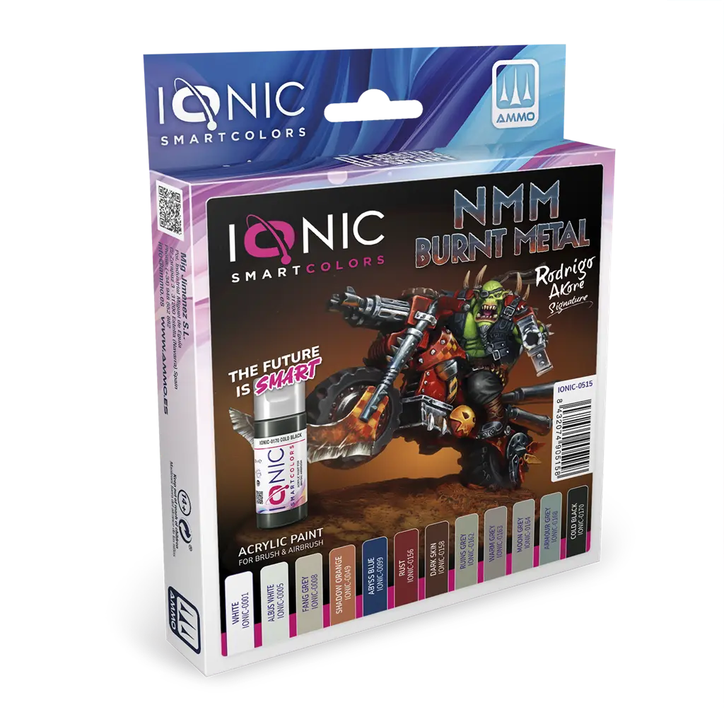 [IONIC0515] IONIC Set de NMM Metal Quemado Rodrigo Akore 