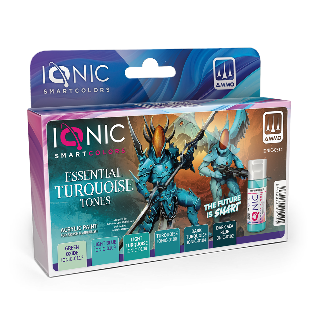 [IONIC0514] IONIC SET ESENCIAL DE TURQUESAS