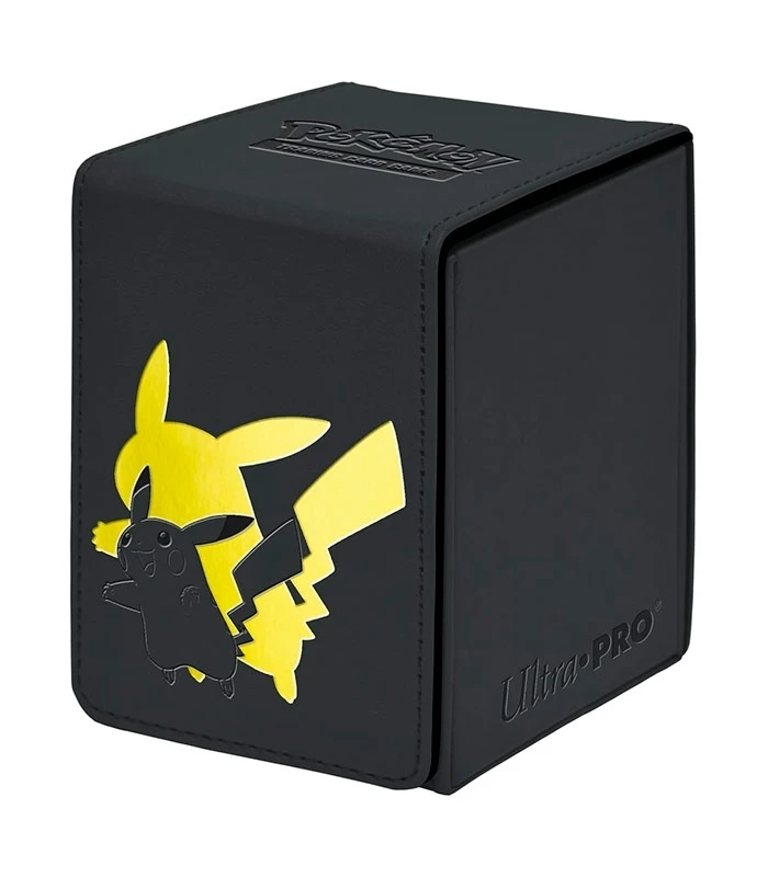 Caja de mazo Alcove Flip Deck Box Elite Series Pikachu Pokémon Ultra Pro.