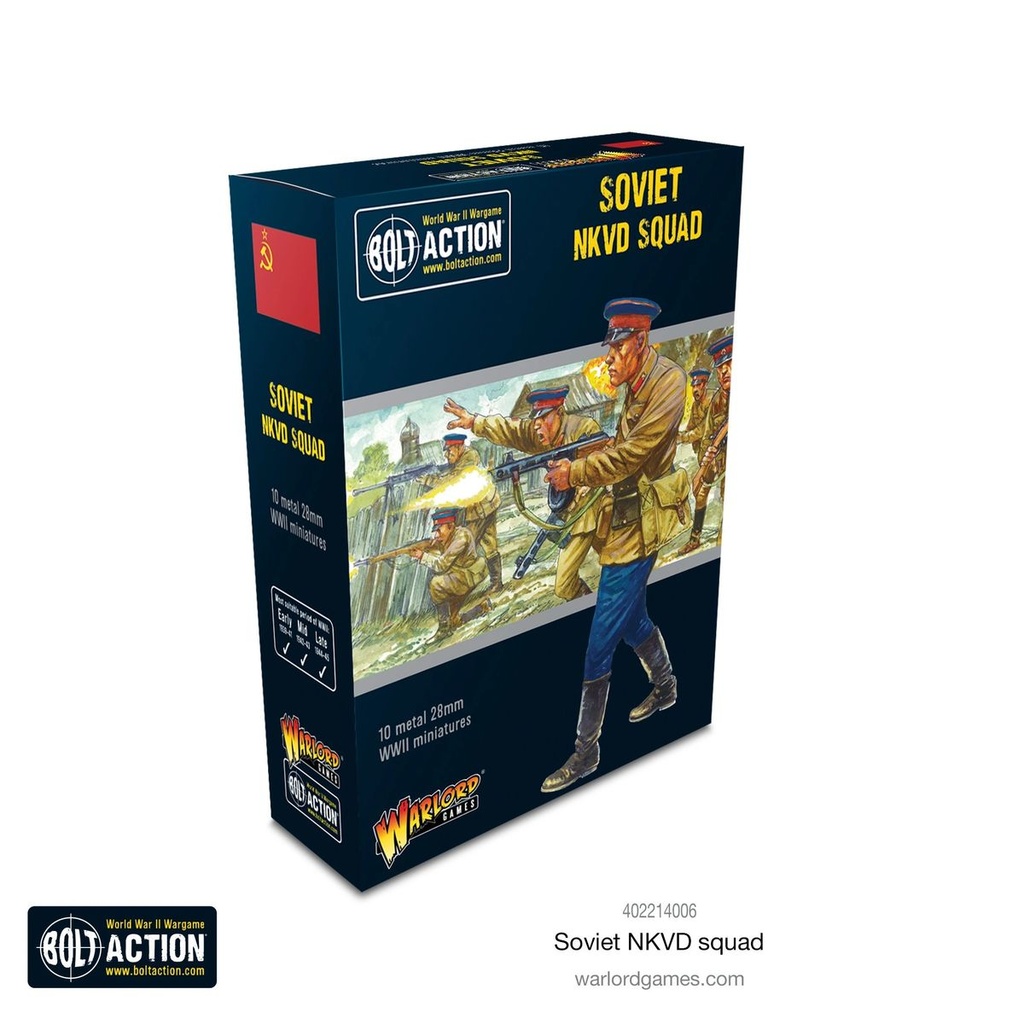 [402214006] Bolt Actión Soviet NKVD Squad 