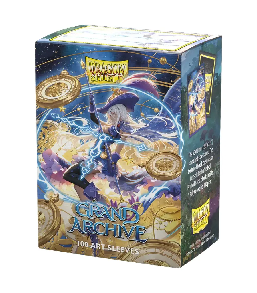 Dragon Shield Standard size License Sleeves - Chronowarp (100 Sleeves)