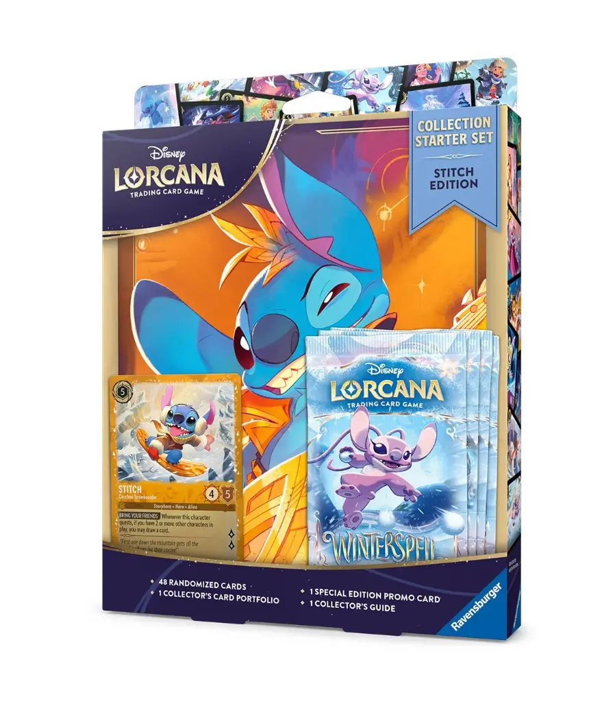 [DisneyLorcanaTCG-11090027] (Preventa) Lorcana Winterspell Collection Starter Stitch