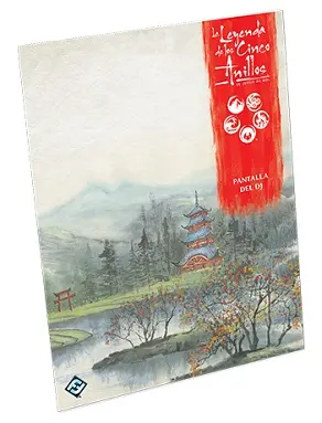 La Leyenda De Los Cinco Anillos: Pantalla Del Director De Juego