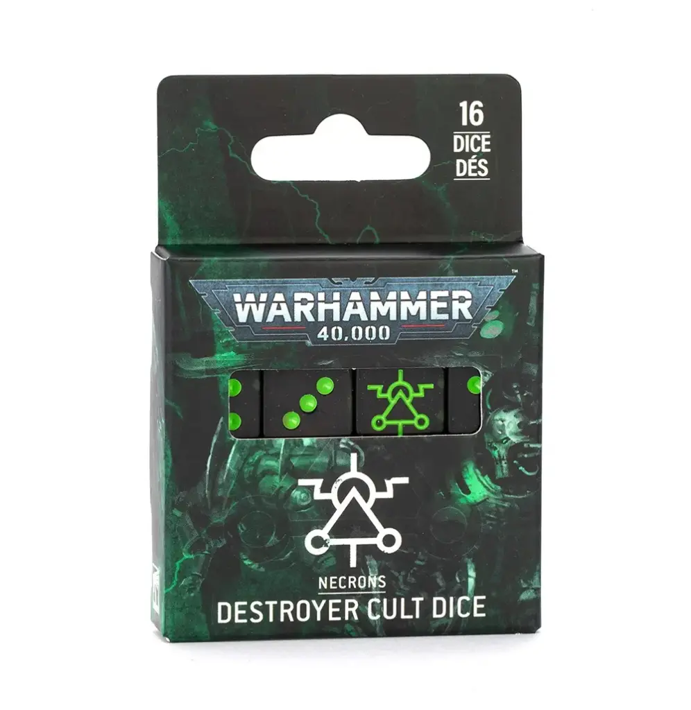 [49-47] Necrons: Destroyer Cult Dice