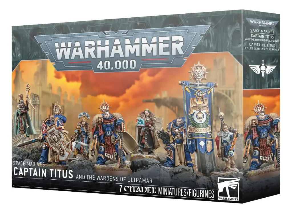[55-76] Space Marines: Capitán Titus de los Custodios de Ultramar