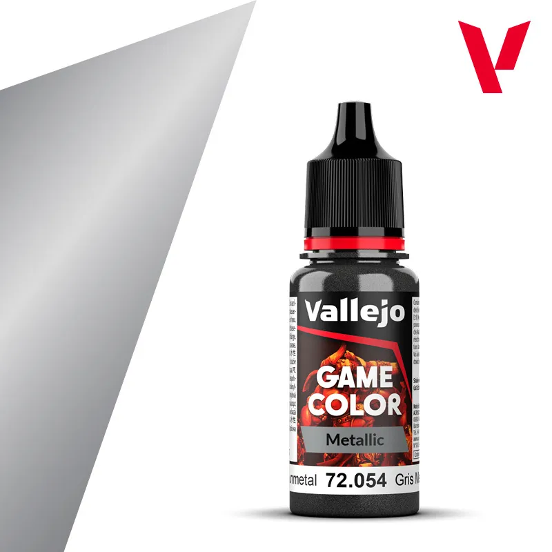 [72054] Vallejo 72054 Gris Metalizado Oscuro 18 ml.