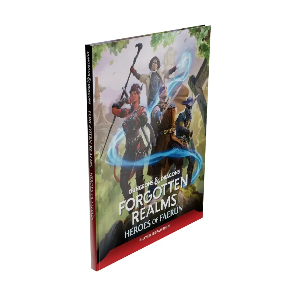 D&D forgotten realms: heroes of faerun regular cover (ENG)