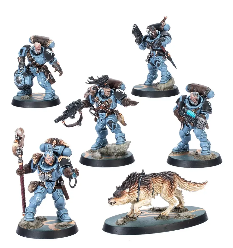 Space Wolves: Comando de Exploradores Lobo