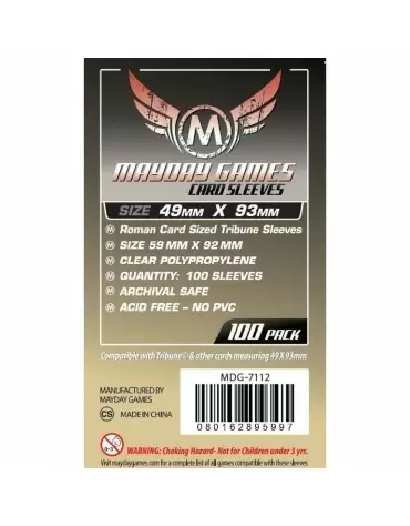 Fundas Mayday Roman 49X93 Mm 100 Unidades