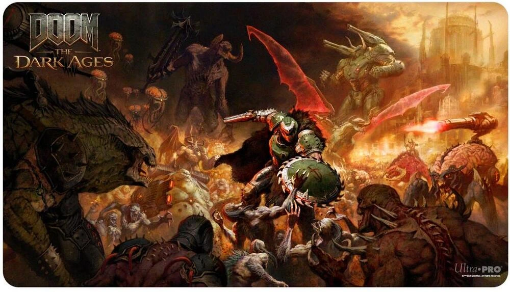 UP - DOOM Playmat 1 for Bethesda - Doom