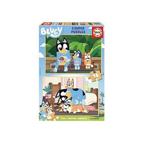 [PUZZLE BLUEY] Educa Borras 19406 2x16 Bluey Varied