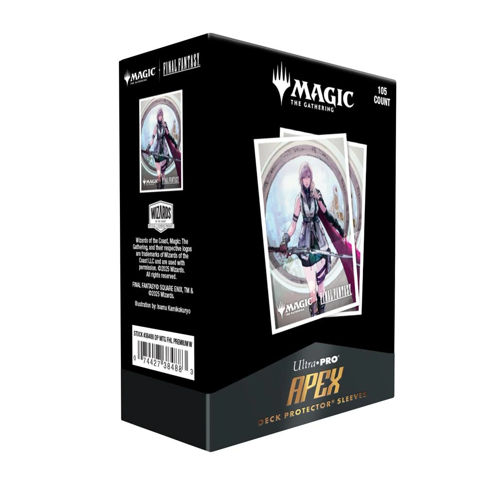 [38488] UP - Magic: The Gathering-Final Fantasy Q4 105Ct Apex Deck Protector Sleeves Premium W For MTG