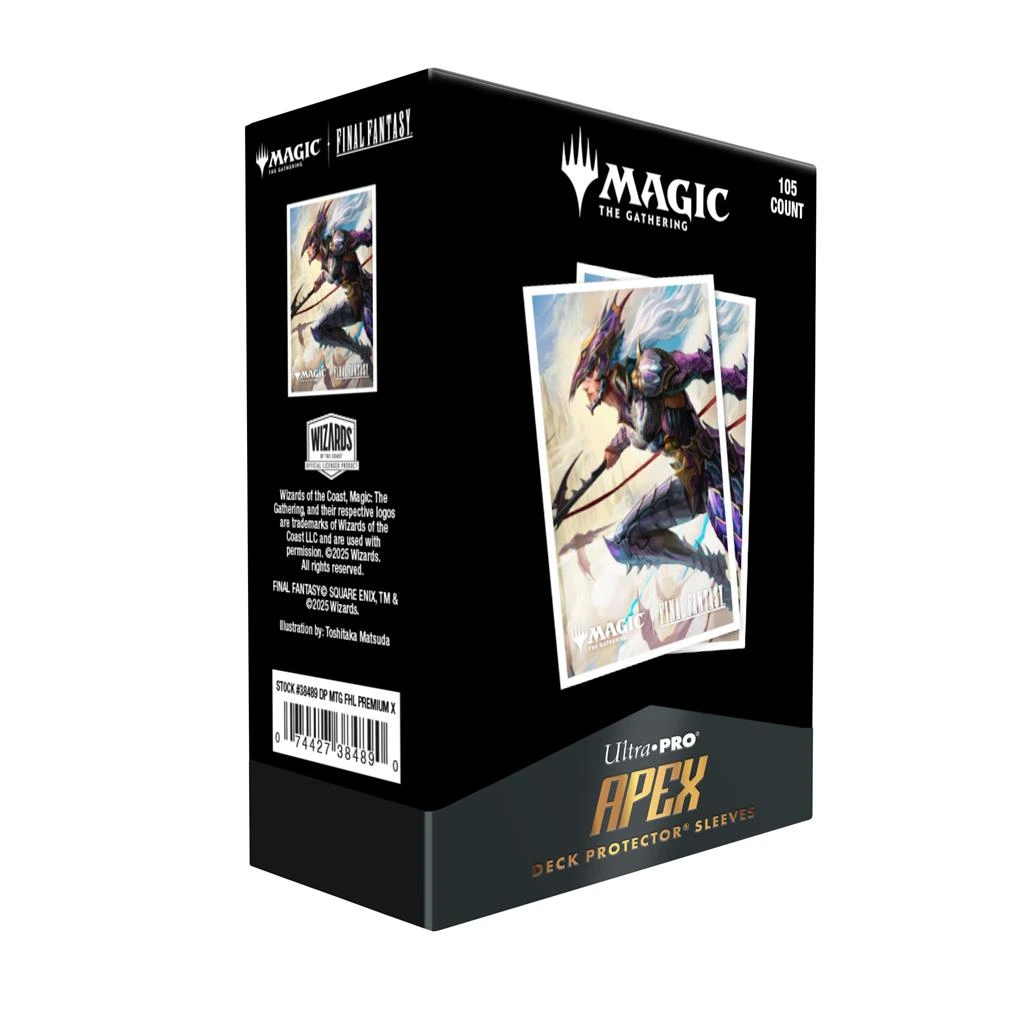 UP - Magic: The Gathering-Final Fantasy Q4 105Ct Apex Deck Protector Sleeves Premium X For MTG