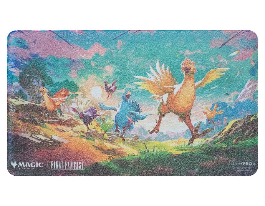 [38498] Ultra Pro Holofoil Playmat MTG X Final Fantasy - Running Chocobos