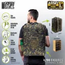 Mochila Maletin Transporte Miniaturas - Edición Camuflaje