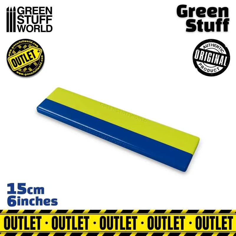 Masilla verde en Rollo 15 cm - OUTLET