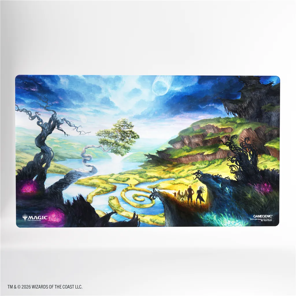 Gamegenic - Magic: The Gathering | Lorwyn Eclipsed Shiny Playmat - Evolving Wilds