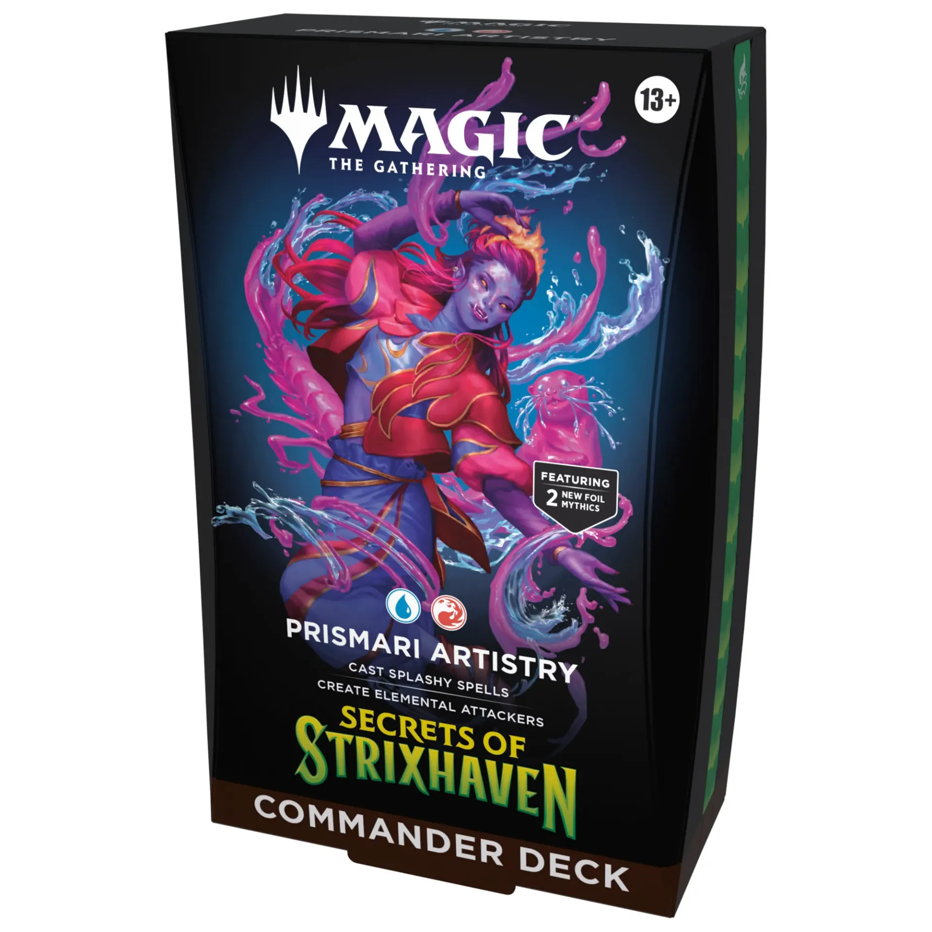 (Preventa) Mazo Commander Prismari Artistry  Secrets of Strixhaven EN