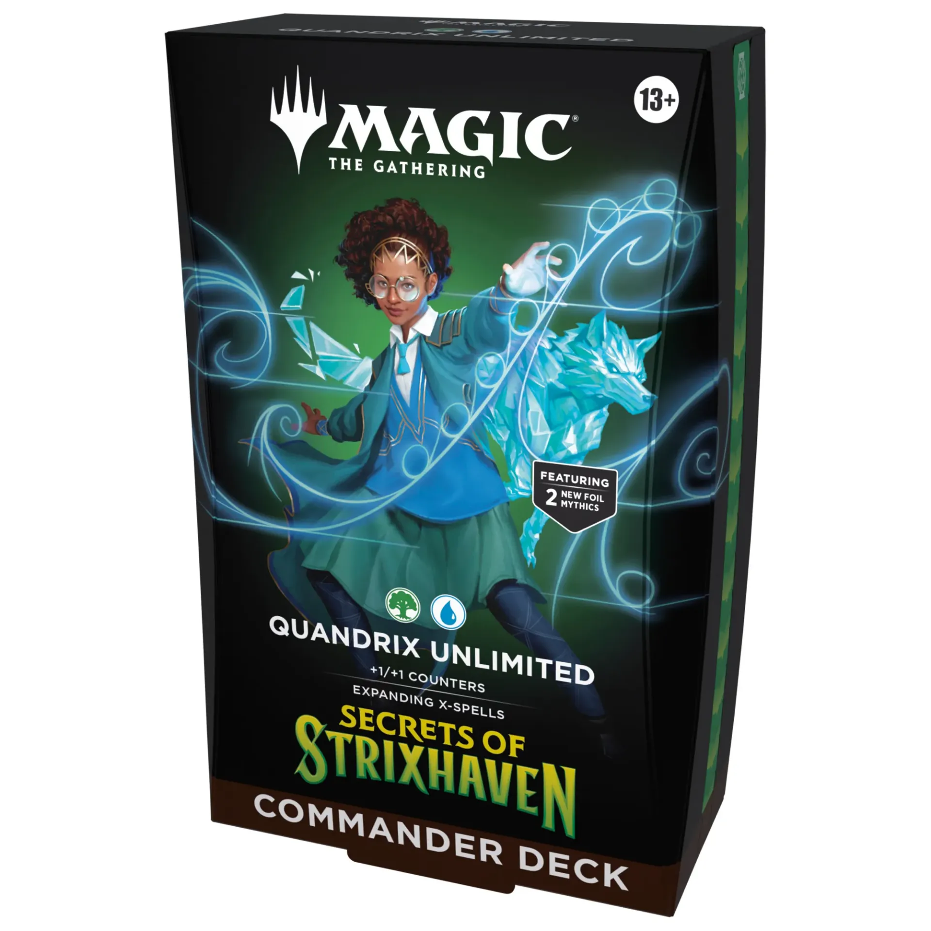 (Preventa) Mazo Commander Quandrix Unlimited Secrets of Strixhaven EN